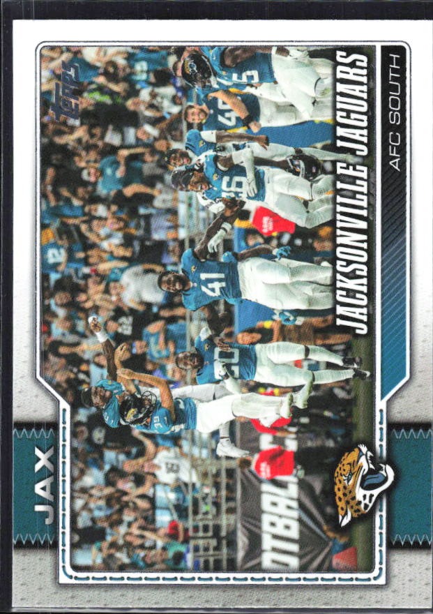 2026 Topps Flagship Football Jacksonville Jaguars #274 – framsida