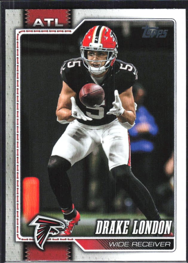 2026 Topps Flagship Football Drake London #11 – framsida