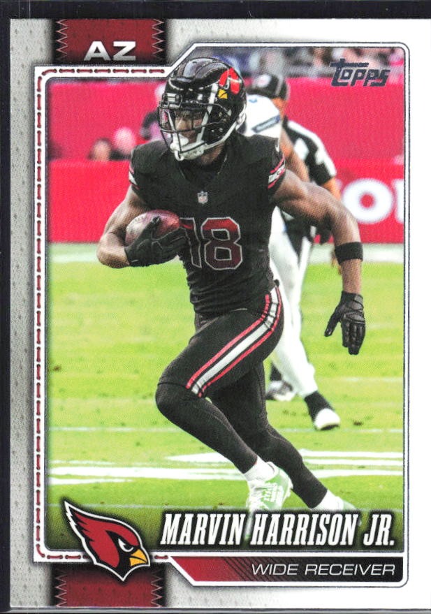 2026 Topps Flagship Football Marvin Harrison Jr. #1 – framsida