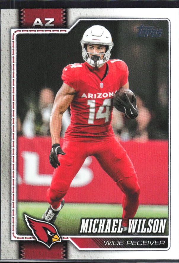2026 Topps Flagship Football Michael Wilson #202 – framsida