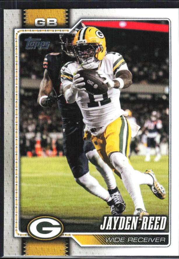 2026 Topps Flagship Football Jayden Reed #71 – framsida