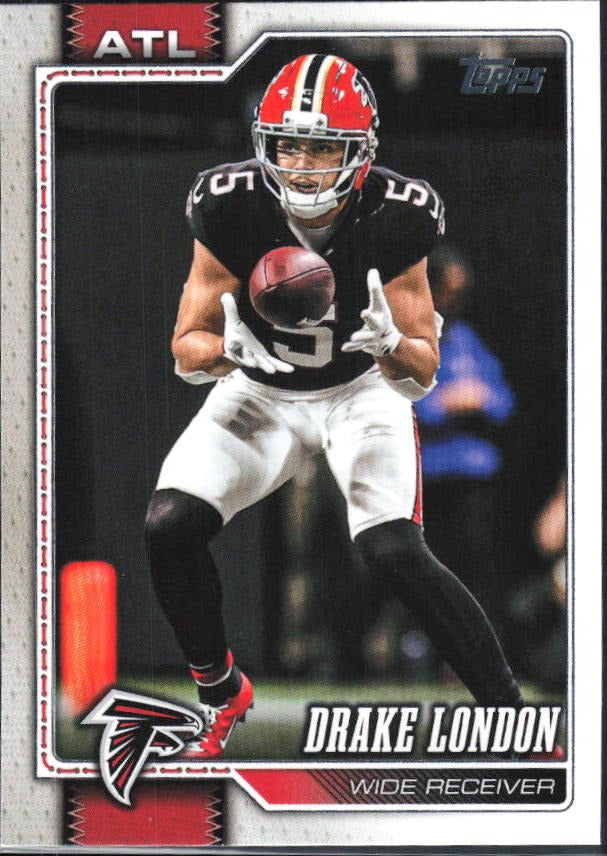 2026 Topps Flagship Football Drake London #11 – framsida