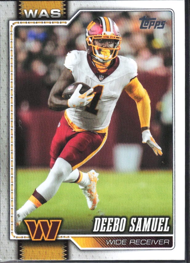 2026 Topps Flagship Football Deebo Samuel #199 – framsida