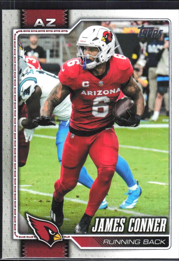 2026 Topps Flagship Football James Conner #3 – framsida