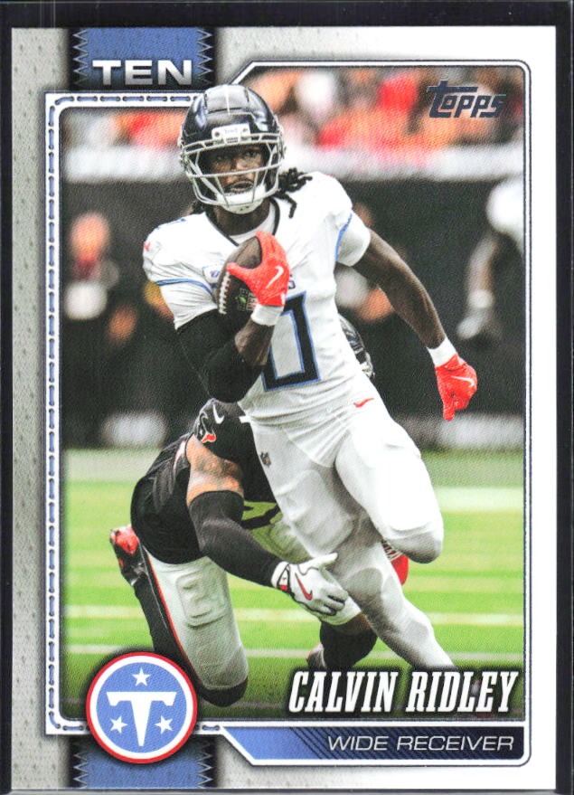 2026 Topps Flagship Football Calvin Ridley #195 – framsida