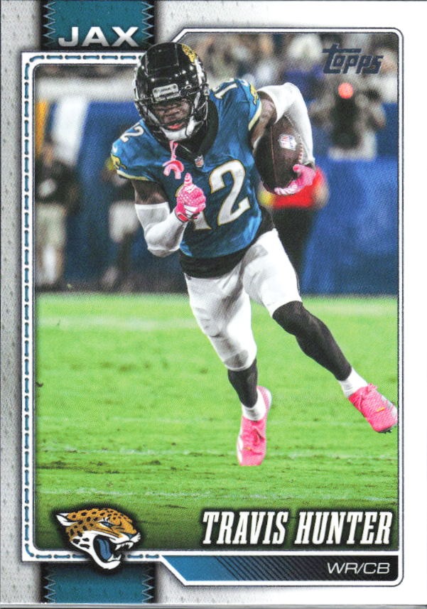 2026 Topps Flagship Football Travis Hunter #90 – framsida