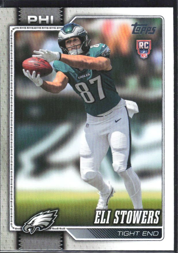 2026 Topps Flagship Football Eli Stowers RC #339 – framsida