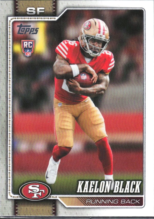2026 Topps Flagship Football Kaelon Black RC #368 – framsida