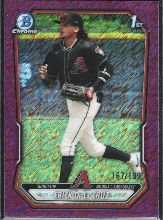 Erick De La Cruz BCP-247 1st Bowman Fuchsia Shimmer – framsida