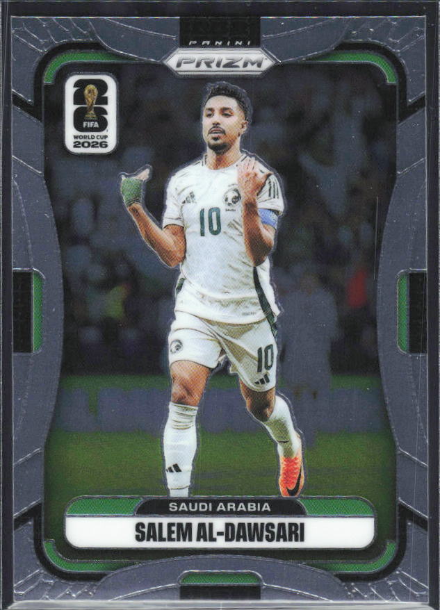 Salem Al-Dawsari 2026 Prizm World Cup Base framsida SKU 10684