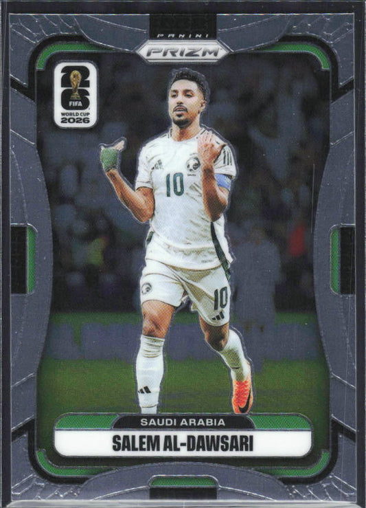 Salem Al-Dawsari 2026 Prizm World Cup Base framsida SKU 10684