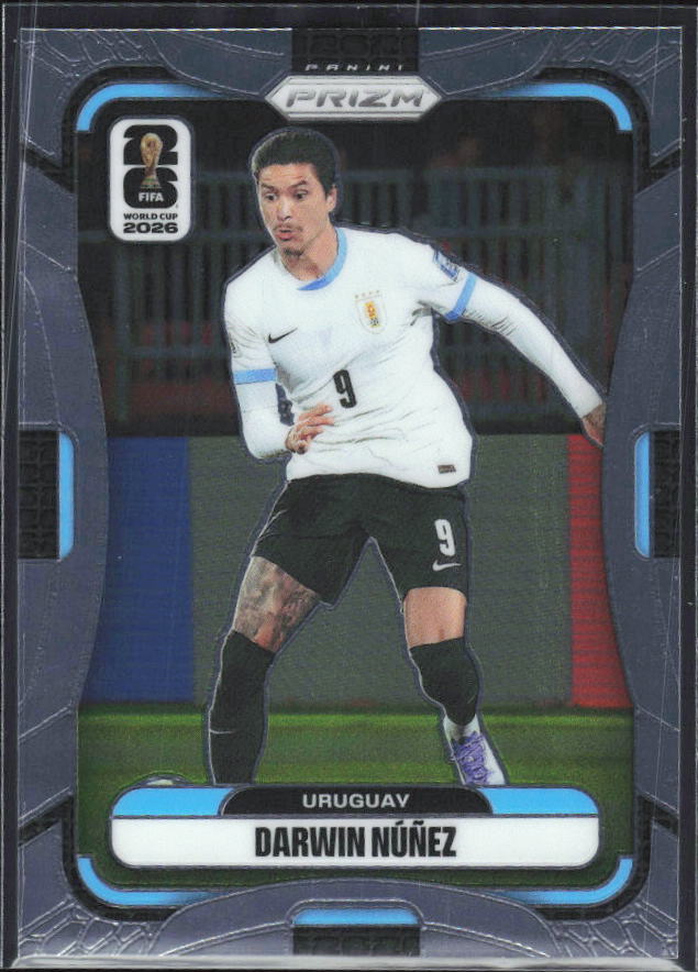 Darwin Nunez 2026 Prizm World Cup Base framsida SKU 10685