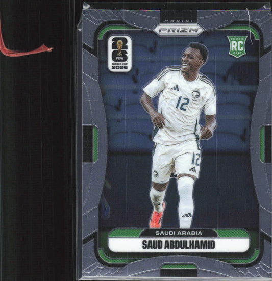 Saud Abdulhamid 2026 Prizm World Cup Base framsida SKU 10699
