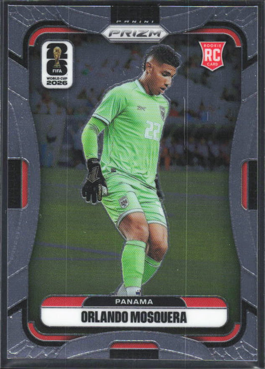 Orlando Mosquera 2026 Prizm World Cup Base framsida SKU 10700