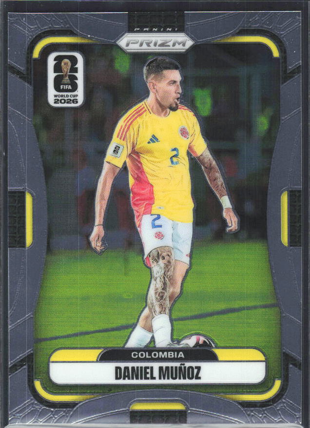Daniel Munoz 2026 Prizm World Cup Base framsida SKU 10702