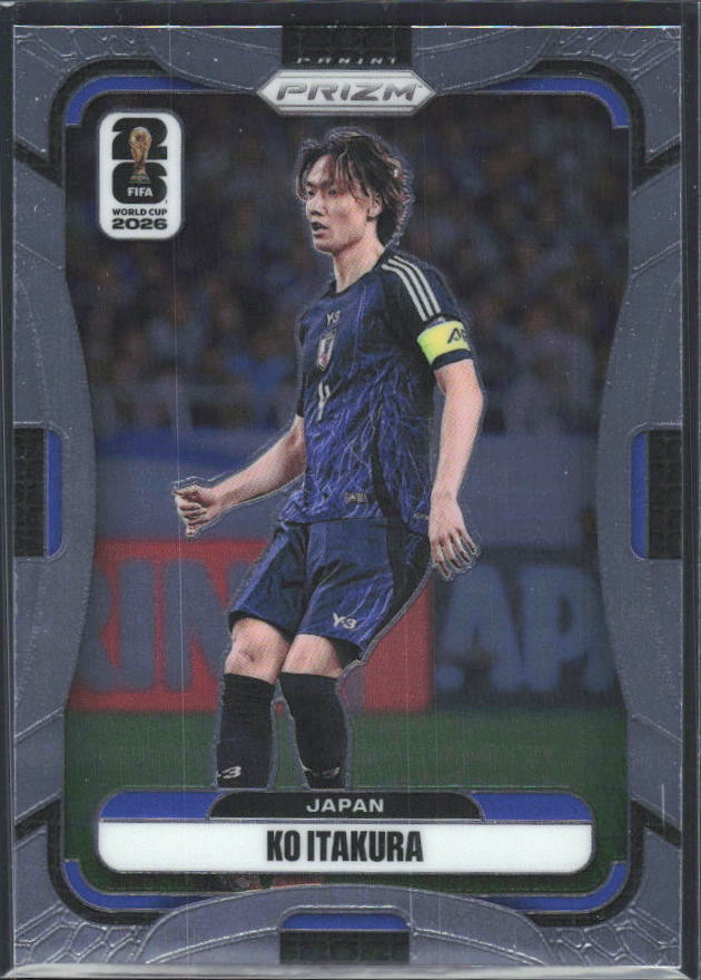 Ko Itakura 2026 Prizm World Cup Base framsida SKU 10703