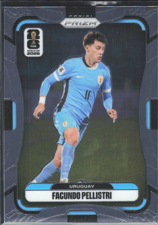 Facundo Pellistri 2026 Prizm World Cup Base framsida SKU 10709