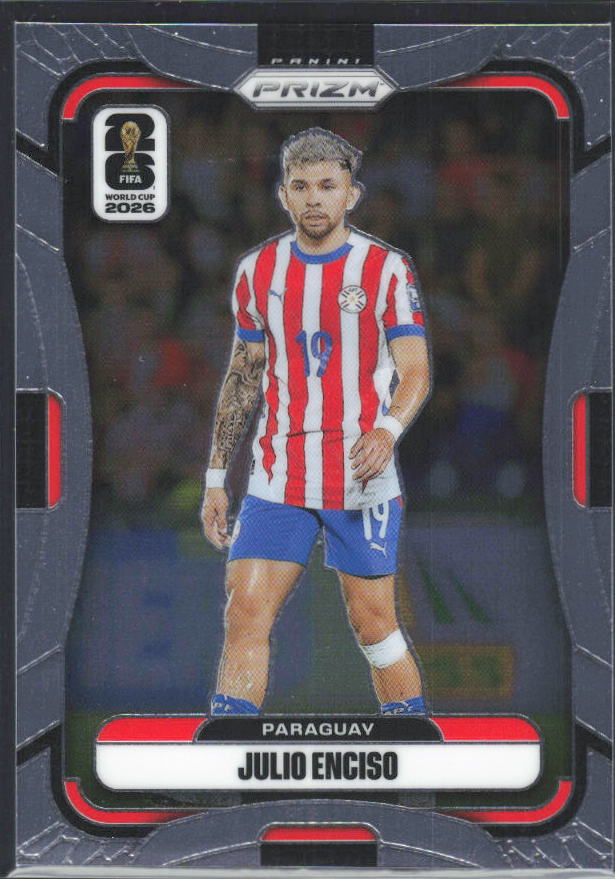 Julio Enciso 2026 Prizm World Cup Base framsida SKU 10710
