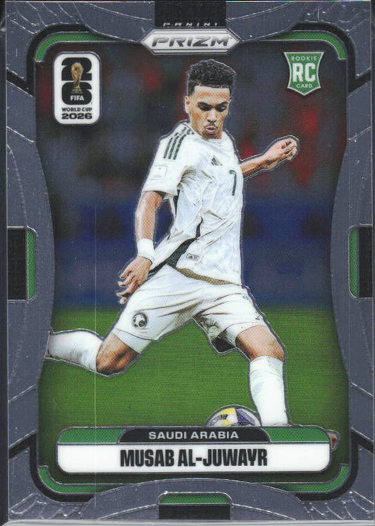 Musab Al-Juwayr 2026 Prizm World Cup Base framsida SKU 10711