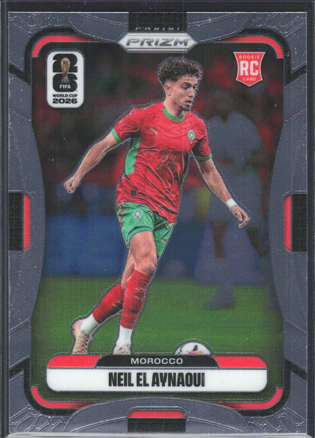 Neil El Aynaoui 2026 Prizm World Cup Base framsida SKU 10713