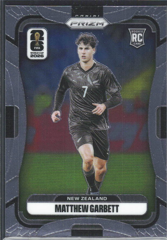 Matthew Garbett 2026 Prizm World Cup Base framsida SKU 10723