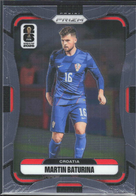 Martin Baturina 2026 Prizm World Cup Base framsida SKU 10731