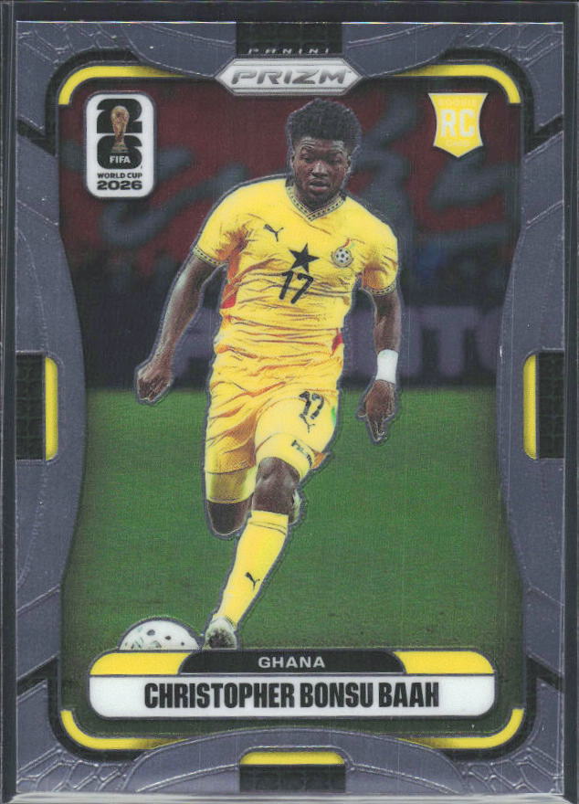 Christopher Bonsu Baah 2026 Prizm World Cup Base framsida SKU 10736