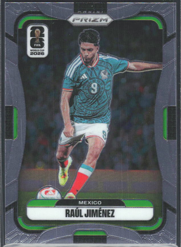 Raul Jimenez 2026 Prizm World Cup Base framsida SKU 10742