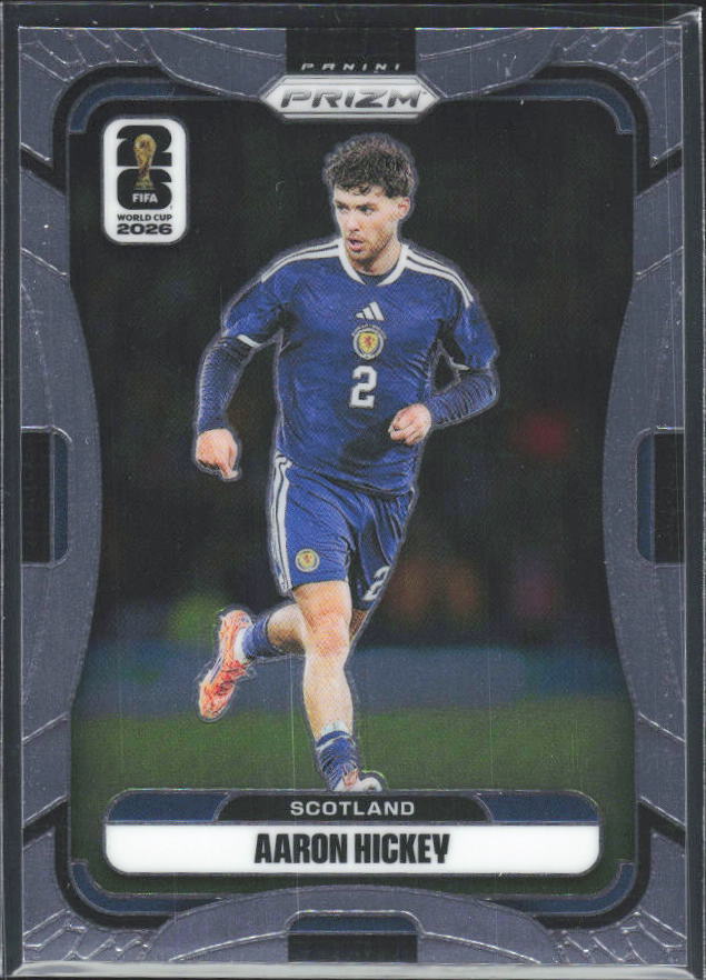 Aaron Hickey 2026 Prizm World Cup Base framsida SKU 10744