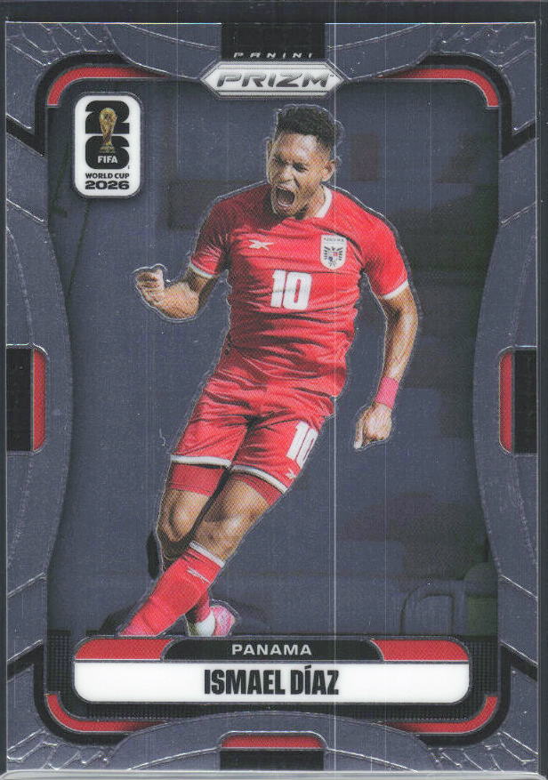Ismael Díaz 2026 Prizm World Cup Base framsida SKU 10752