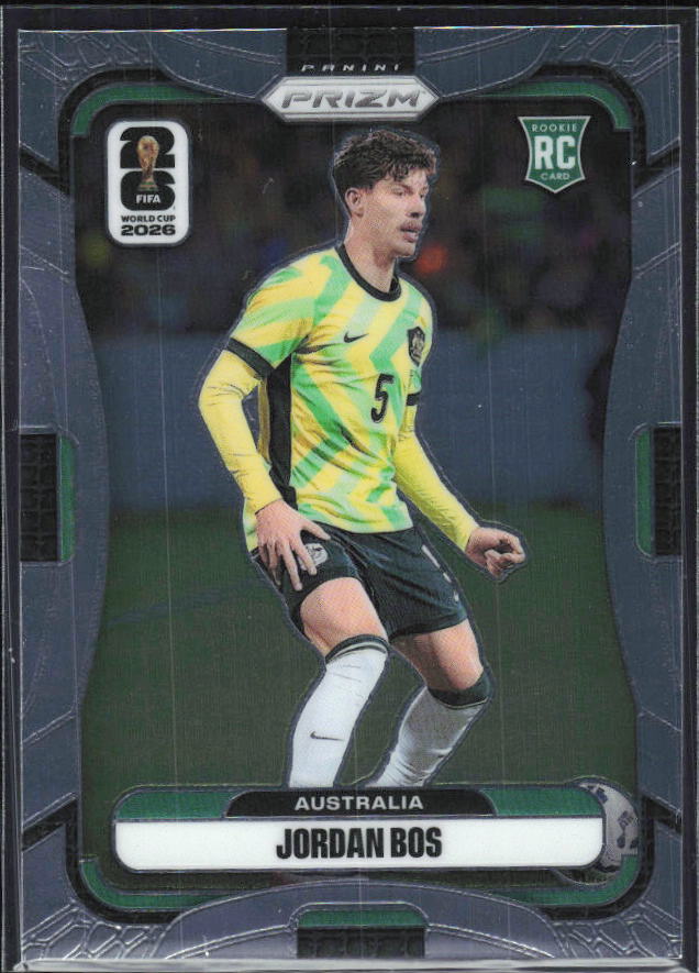 Jordan Bos 2026 Prizm World Cup Base framsida SKU 10759
