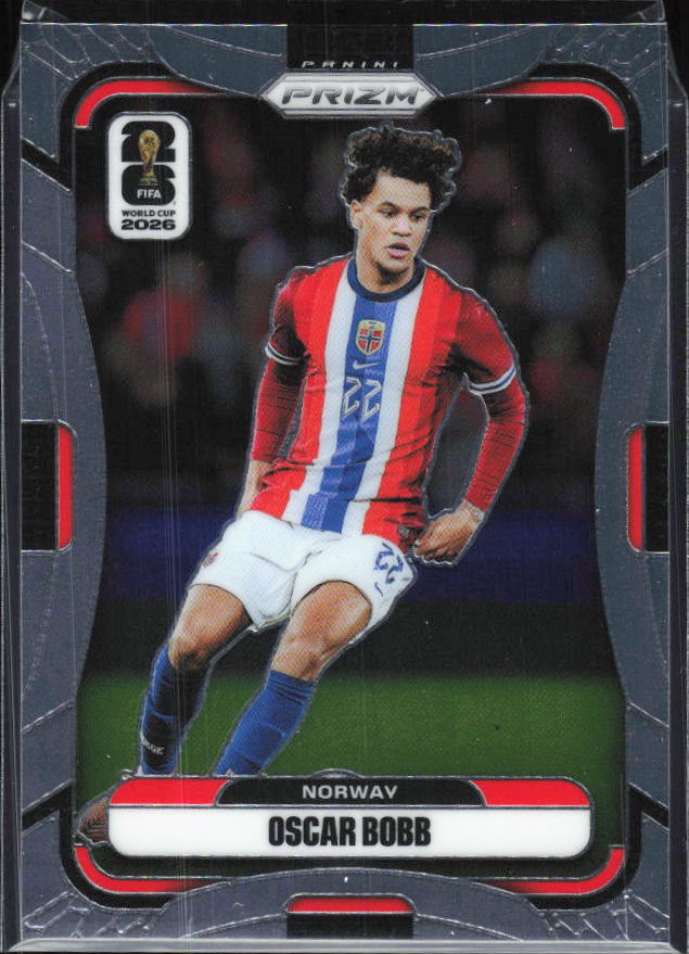Oscar Bobb 2026 Prizm World Cup Base framsida SKU 10762