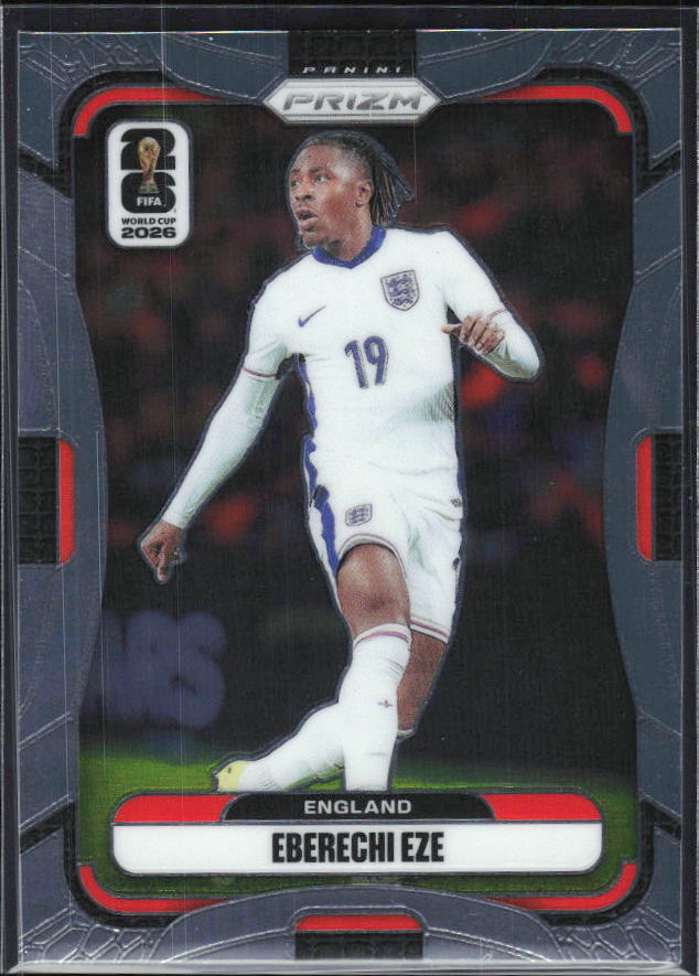 Eberechi Eze 2026 Prizm World Cup Base framsida SKU 10764