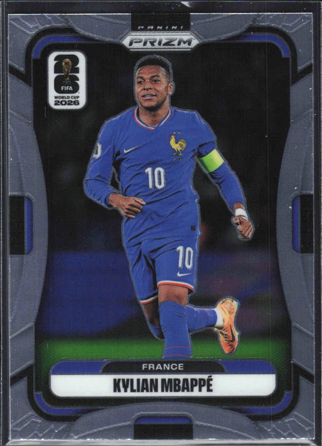 Kylian Mbappe 2026 Prizm World Cup Base framsida SKU 10768