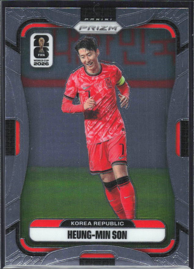 Heung-Min Son 2026 Prizm World Cup Base framsida SKU 10776