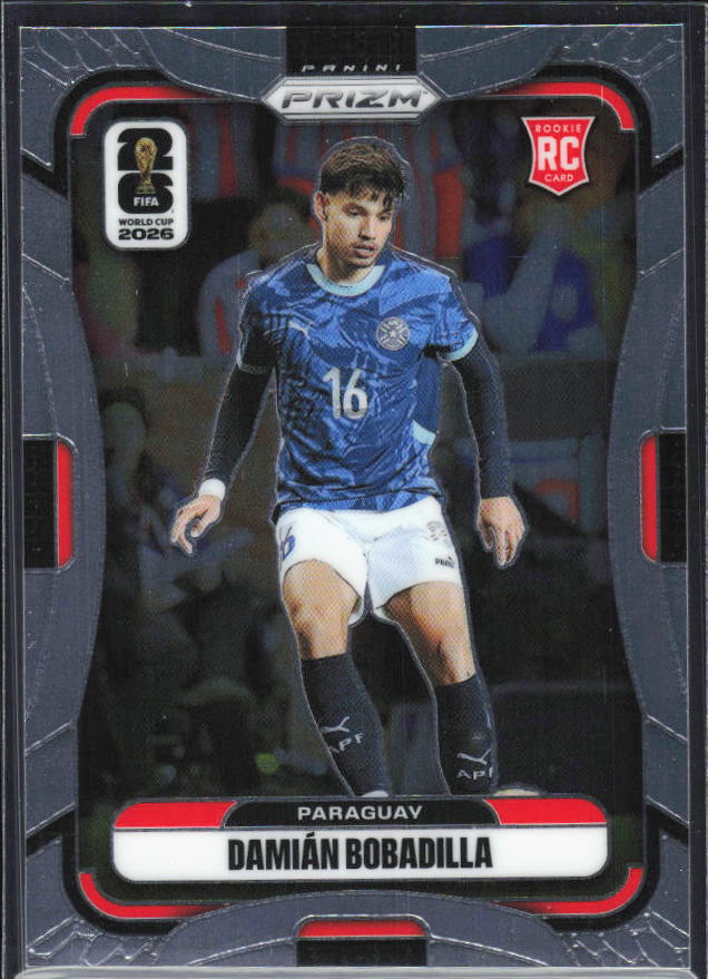 Damian Bobadilla 2026 Prizm World Cup Base framsida SKU 10778