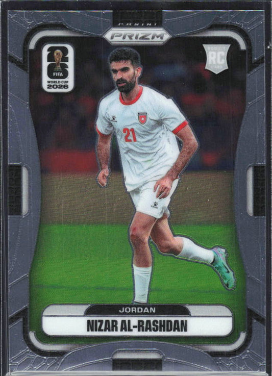 Nizar Al-Rashdan 2026 Prizm World Cup Base framsida SKU 10786