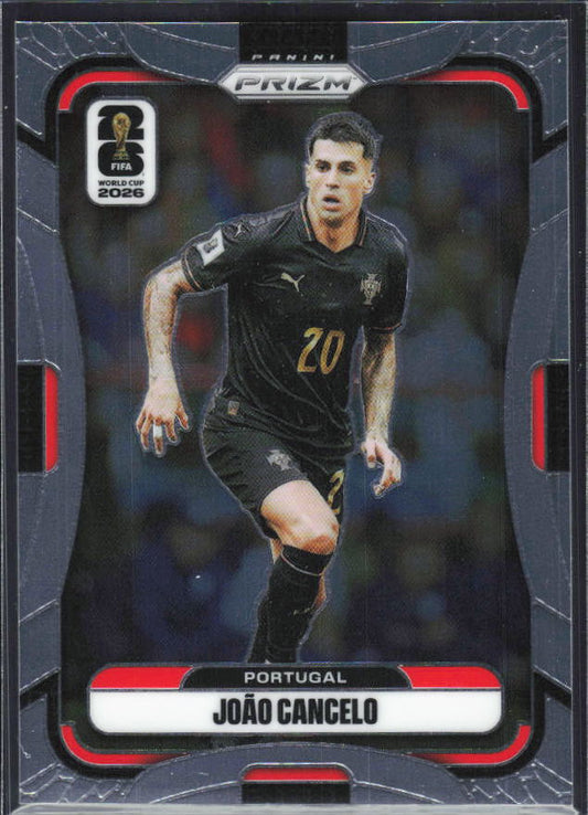 Joao Cancelo 2026 Prizm World Cup Base framsida SKU 10787