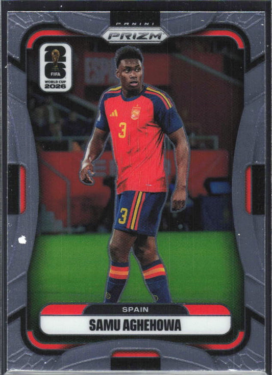 Samu Aghehowa 2026 Prizm World Cup Base framsida SKU 10789