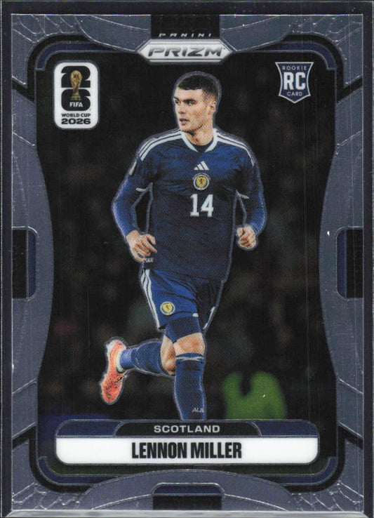 Lennon Miller 2026 Prizm World Cup Base framsida SKU 10793