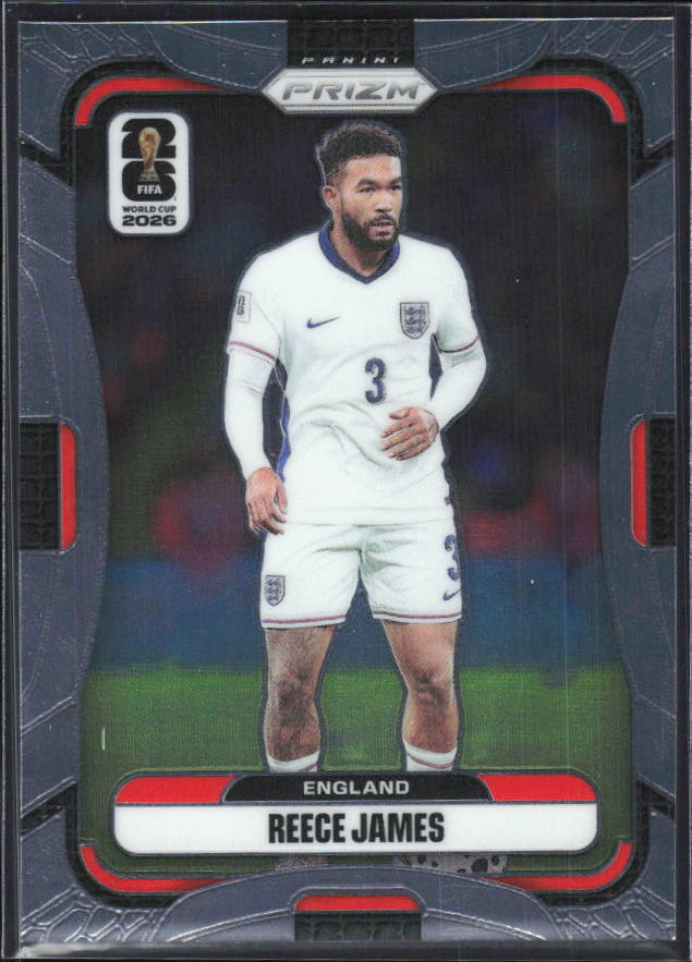 Reece James 2026 Prizm World Cup Base framsida SKU 10796