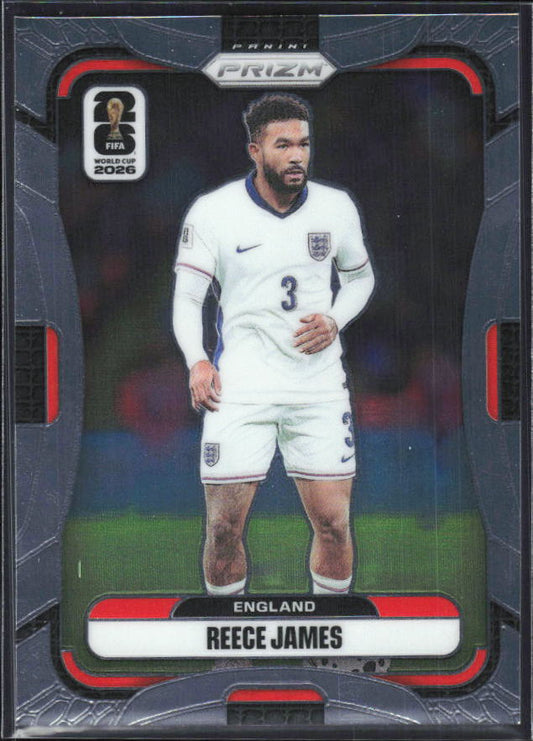 Reece James 2026 Prizm World Cup Base framsida SKU 10796
