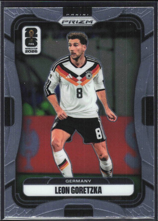 Leon Goretzka 2026 Prizm World Cup Base framsida SKU 10799