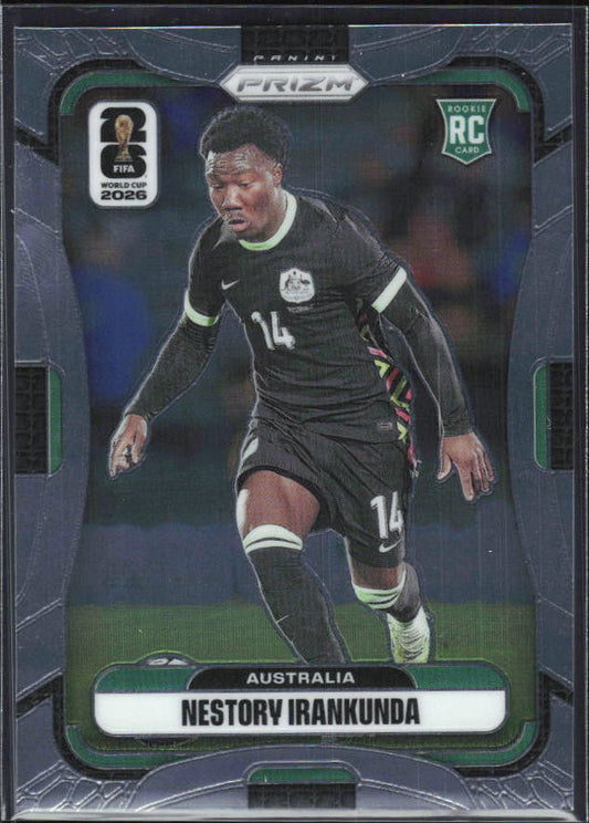 Nestory Irankunda 2026 Prizm World Cup Base framsida SKU 10800