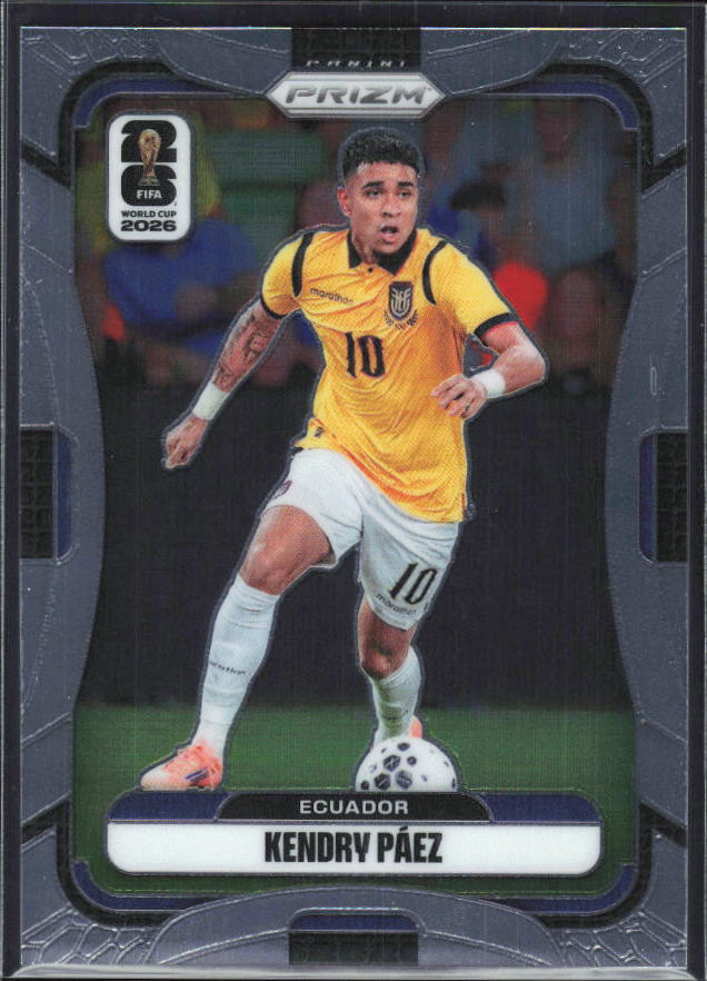 Kendry Paez 2026 Prizm World Cup Base framsida SKU 10801