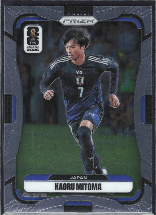 Kaoru Mitoma 2026 Prizm World Cup Base framsida SKU 10805