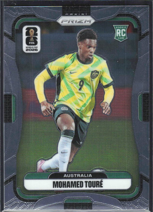 Mohamed Touré 2026 Prizm World Cup Base framsida SKU 10812