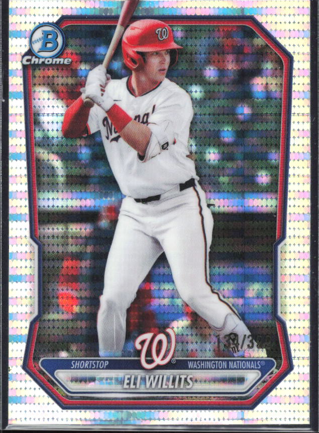 Eli Willits 2026 Bowman Chrome #BCP-245 Pulsar /399 – framsida