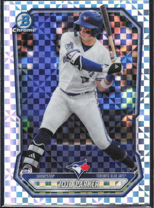 JoJo Parker 2026 Bowman Chrome #BCP-164 X-Fractor – framsida