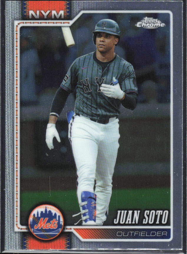 Juan Soto 2026 Topps Chrome #17 – framsida